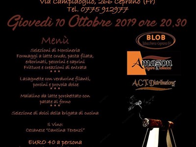 DEGUSTAZIONE SIGARI AMAZON CIGARS A CEPRANO 
