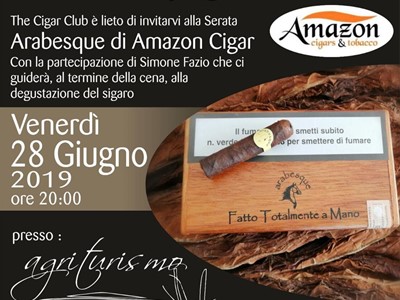 EVENTO CIGAR CLUB-DEGUSTAZIONE ARABESQUE
